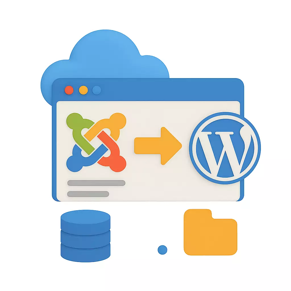 Joomla Migration zu WordPress Joomla Migration zu WordPress