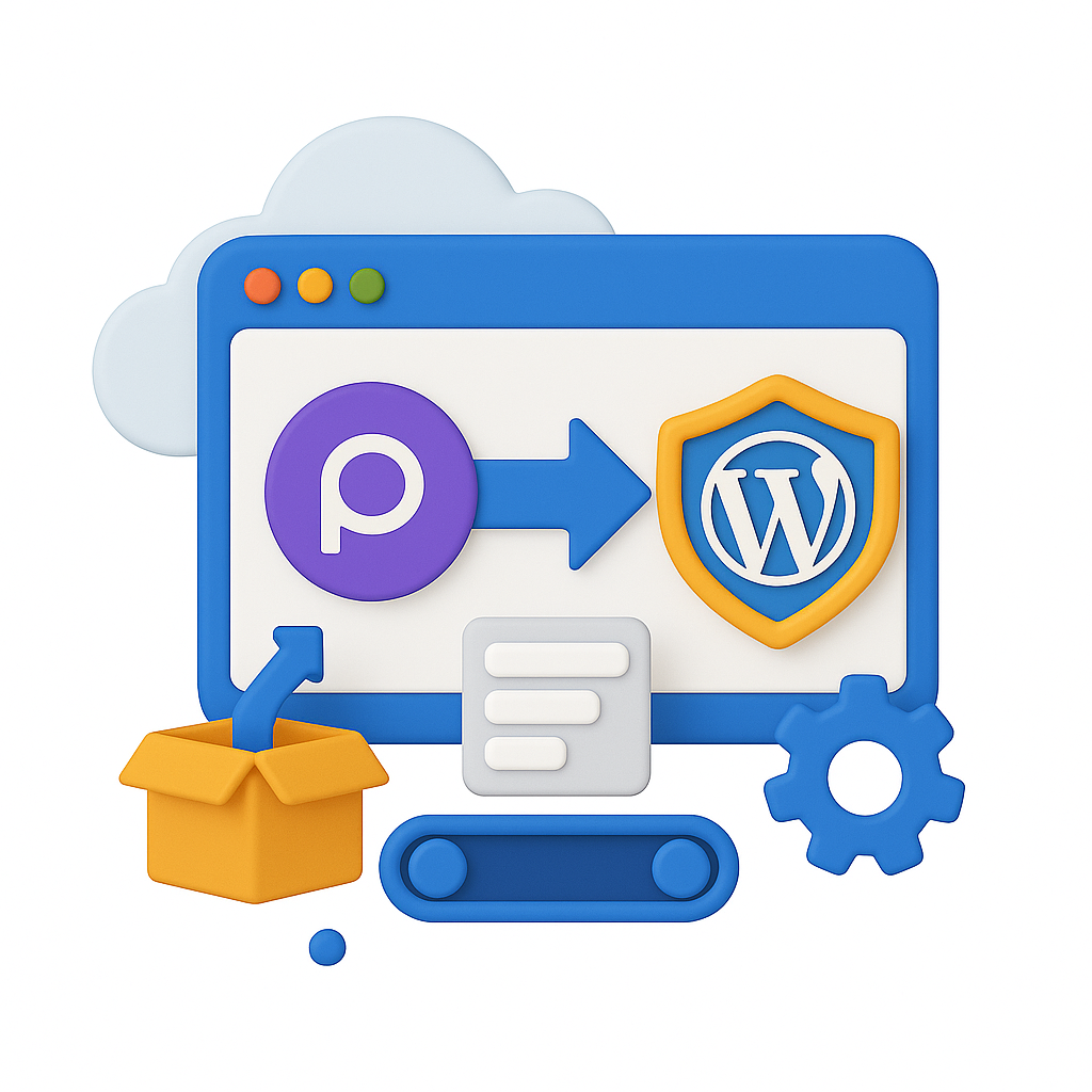 Migration von Pimcore zu WordPress Migration von Pimcore zu WordPress
