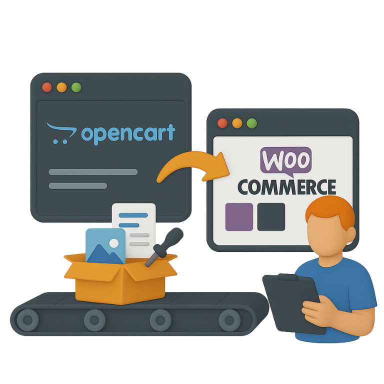 OpenCart Shop wird zu WooCommerce umgezogen OpenCart Shop wird zu WooCommerce umgezogen