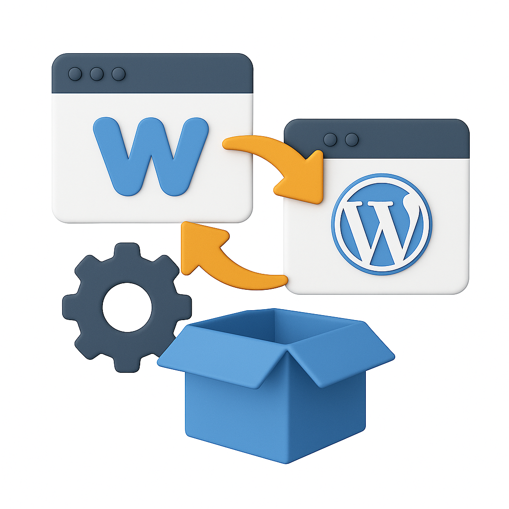 Wechsel von Weebly zu WordPress Wechsel von Weebly zu WordPress