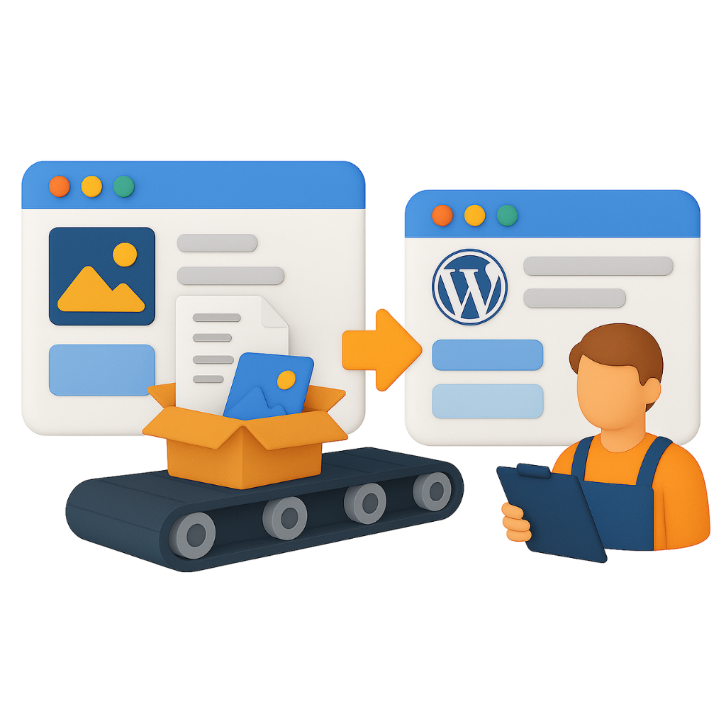 WordPress-Migration - Umsetzung des Umzugs WordPress-Migration - Umsetzung des Umzugs
