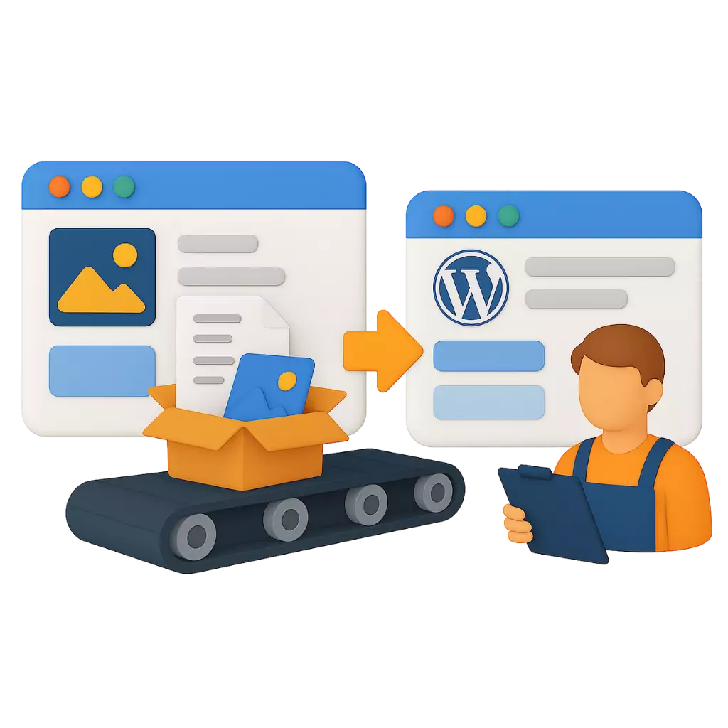 Professionelle WordPress Migration – Unser Prozess